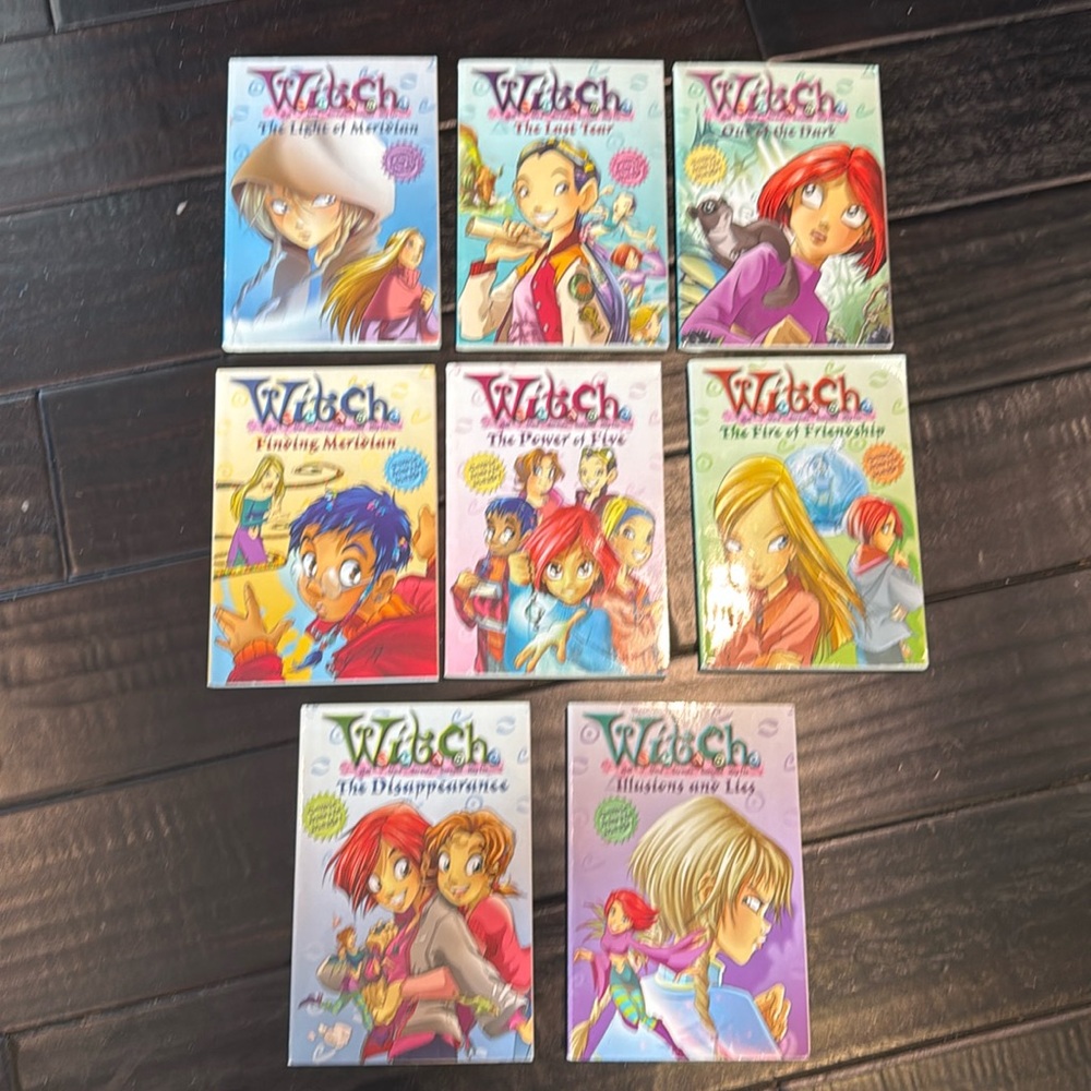 Set Of 8 Witch Children's Paperback Books